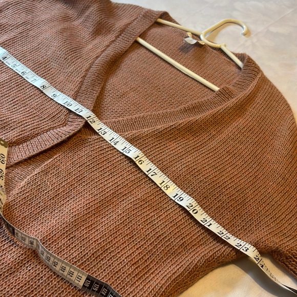 Chicos Wool Blend Fall One Snap Cardigan Sweater Size 2(12) - Picture 12 of 15